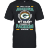 I may live in Arizona but My heart is always in the packers kingdom Classic Men's T-shirt