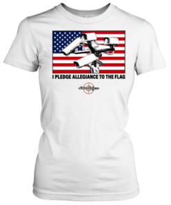 I pledge allegiance to the flag surveillance cameras American flag  Classic Women's T-shirt