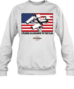 I pledge allegiance to the flag surveillance cameras American flag Unisex Sweatshirt