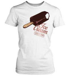 Ice Cream Since 1999 dessert popsicle Classic Women's T-shirt