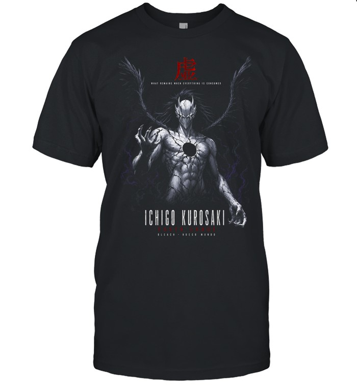 Ichigo Kurosaki Bleach Vasto Lorde Hollow Classic Men's T-shirt