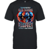 I'm Definitely Old School Because I Believe In Respect Loyalty And Honor Classic Men's T-shirt