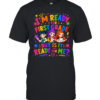 I'm Ready For First Grade But Is It Ready For Me Colorful Bubble Font Classic Men's T-shirt