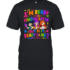 I'm Ready For Kindergarten But Is It Ready For Me Colorful Bubble Font Classic Men's T-shirt