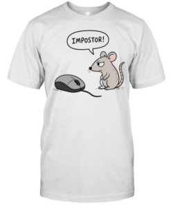 Impostor Mouse funny rat among us rodent  Classic Men's T-shirt