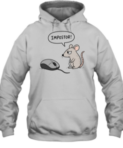 Impostor Mouse funny rat among us rodent Unisex Hoodie
