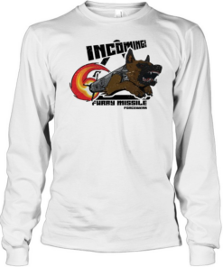 Incoming Furry Missile Force Wear  Long Sleeved T-shirt