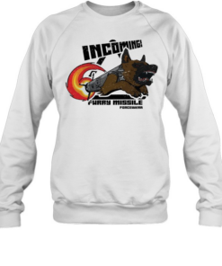 Incoming Furry Missile Force Wear  Unisex Sweatshirt