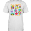 It's a Good Day for Learning T- with Colorful Crayon Doodles Classic Men's T-shirt