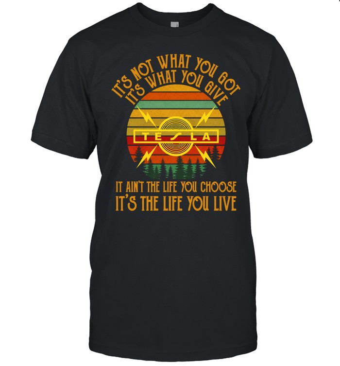 It’s not what you got its what you give tesla Classic Men's T-shirt