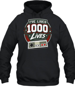 I’ve Lived 1000 Lives Video Game Controller Unisex Hoodie