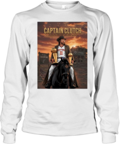 Jalen Brunson Captain Clutch 2026 Finals Mvp Poster Long Sleeved T-shirt