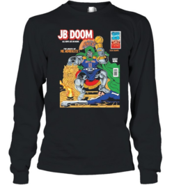 Jalen Brunson Jb Doom All Hope Lies In Doom  Long Sleeved T-shirt
