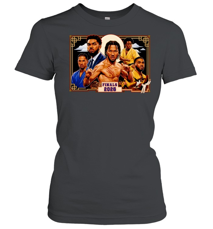 Jalen Brunson Josh Hart New York Knicks Basketball Enter Garden Knicks Final 2026 Classic Women's T-shirt