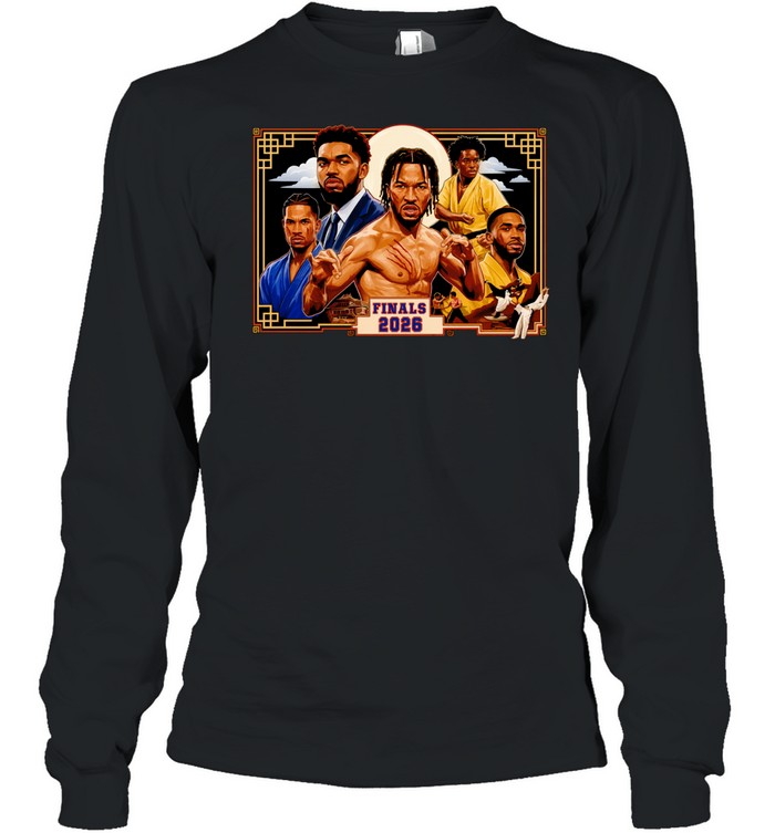 Jalen Brunson Josh Hart New York Knicks Basketball Enter Garden Knicks Final 2026 Long Sleeved T-shirt