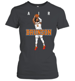 Jalen Brunson Jumpshot Air Brunson Knicks  Classic Women's T-shirt