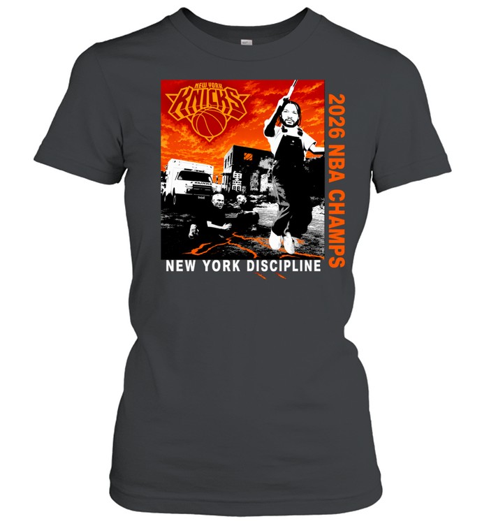 Jalen Brunson New York Knicks 2026 New York discipline rap album parody Classic Women's T-shirt