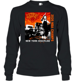 Jalen Brunson New York Knicks 2026 New York discipline rap album parody Long Sleeved T-shirt