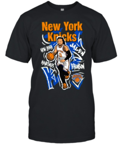 Jalen Brunson New York Knicks Mitchell & Ness Youth Chalked Up Player Classic Men's T-shirt