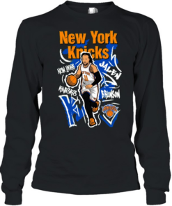 Jalen Brunson New York Knicks Mitchell & Ness Youth Chalked Up Player Long Sleeved T-shirt