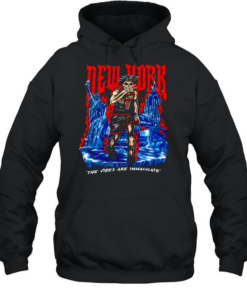 Jalen Brunson Skeleton New York Knicks Basketball The Vibes are Immaculate  Unisex Hoodie