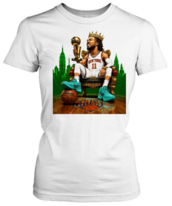 Jalen Brunson The King Crown Trophy Funny  Classic Women's T-shirt