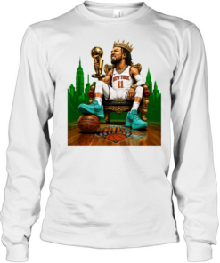 Jalen Brunson The King Crown Trophy Funny Long Sleeved T-shirt