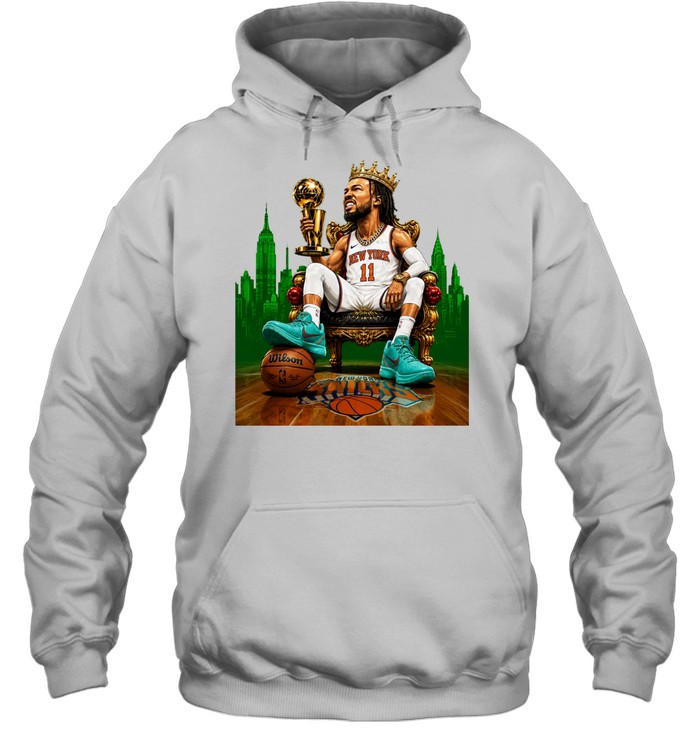 Jalen Brunson The King Crown Trophy Funny Unisex Hoodie