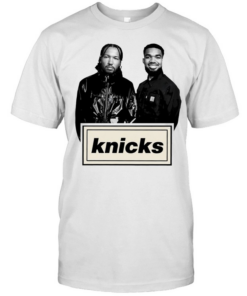 Jalen Brunson and Karl-Anthony Towns Knicks Oasis parody logo Classic Men's T-shirt