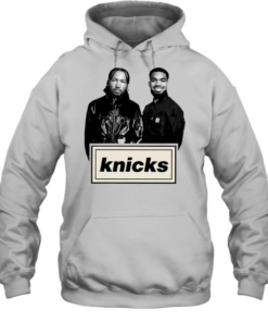 Jalen Brunson and Karl-Anthony Towns Knicks Oasis parody logo Unisex Hoodie