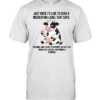 Just Once I Would Like to Read a Medication Label That Says Warning May Cause Weight Loss Classic Men's T-shirt