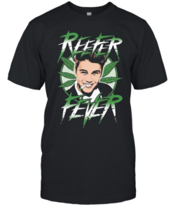 Justin Bieber Reefer Fever cannabis graphic humor Classic Men's T-shirt