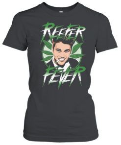 Justin Bieber Reefer Fever cannabis graphic humor  Classic Women's T-shirt