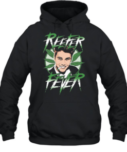 Justin Bieber Reefer Fever cannabis graphic humor  Unisex Hoodie