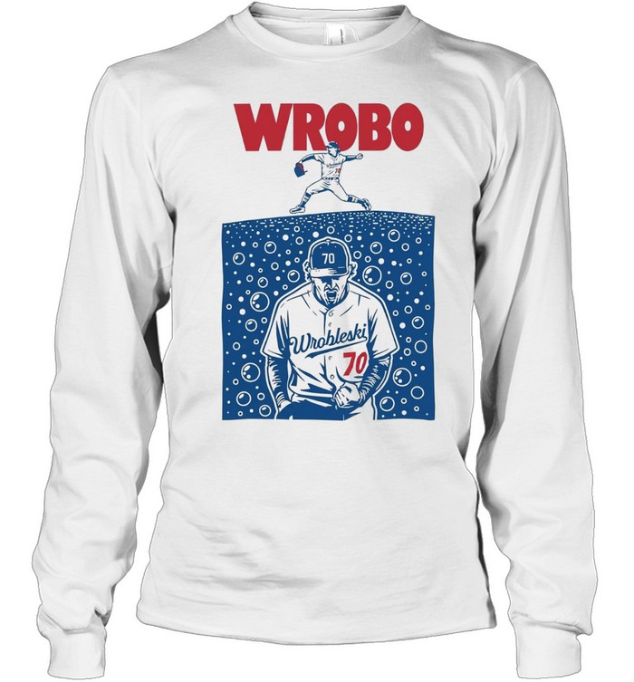 Justin Wrobleski Los Angeles Dodgers WROBO 70 Long Sleeved T-shirt