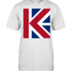 K Union Jack Flag National Basketball Classic Men's T-shirt
