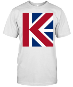 K Union Jack Flag National Basketball Classic Men's T-shirt
