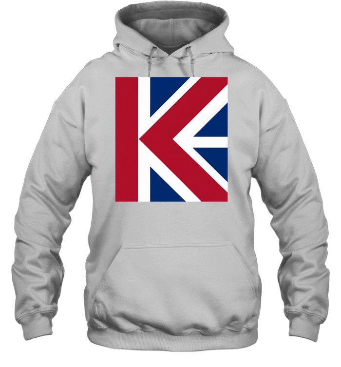 K Union Jack Flag National Basketball Unisex Hoodie