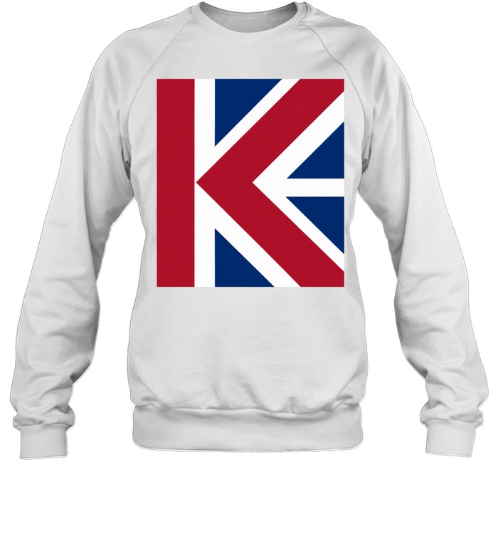 K Union Jack Flag National Basketball Unisex Sweatshirt