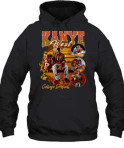 Kanye West College Dropout Graphic 90’s Vintage Rap Unisex Hoodie