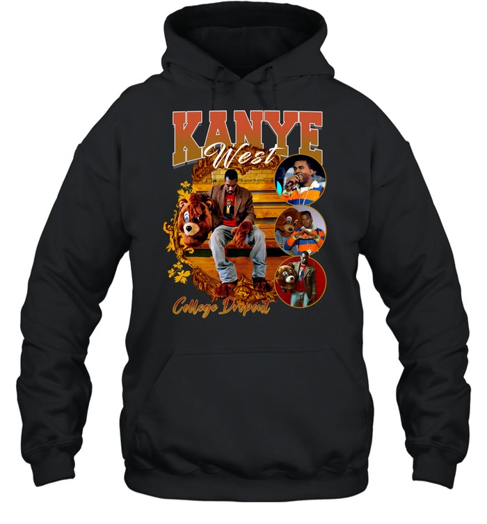 Kanye West College Dropout Graphic 90’s Vintage Rap Unisex Hoodie
