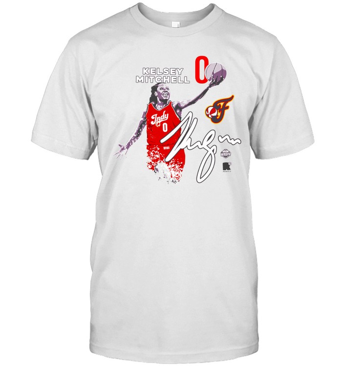 Kelsey Mitchell Indiana Fever Round21 Indy signature Classic Men's T-shirt