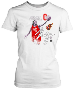 Kelsey Mitchell Indiana Fever Round21 Indy signature  Classic Women's T-shirt