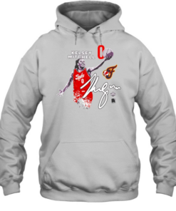 Kelsey Mitchell Indiana Fever Round21 Indy signature Unisex Hoodie
