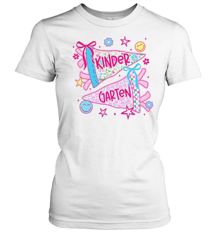 Kindergarten Coquette Pennant Classic Women's T-shirt