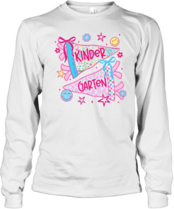 Kindergarten Coquette Pennant Long Sleeved T-shirt