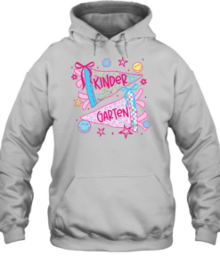 Kindergarten Coquette Pennant Unisex Hoodie