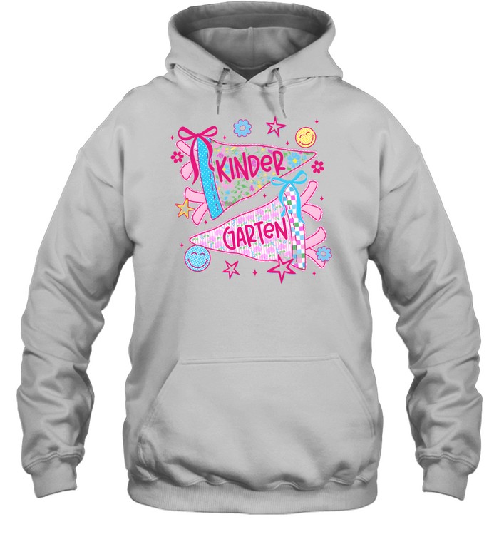 Kindergarten Coquette Pennant Unisex Hoodie