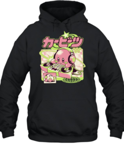 Kirby Cute Beats Sound Nintendo DJ Gaming Unisex Hoodie