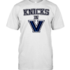 Knicks In V Villanova New York Knicks Basketball 2026 parody logo Classic Men's T-shirt